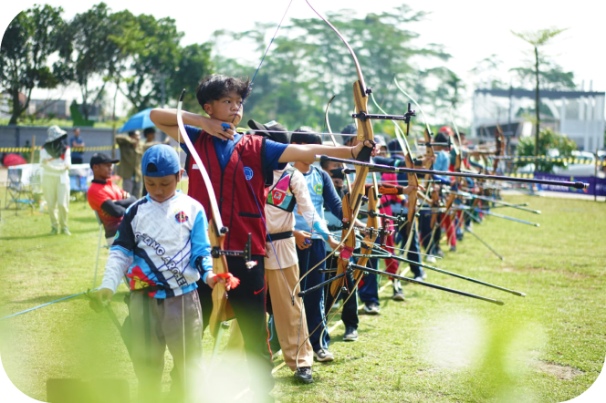 Kegiatan ekstrakurikuler santri